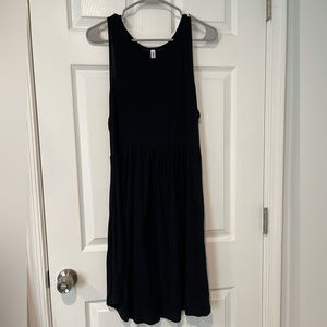 Used Amazon black summer dress with pockets